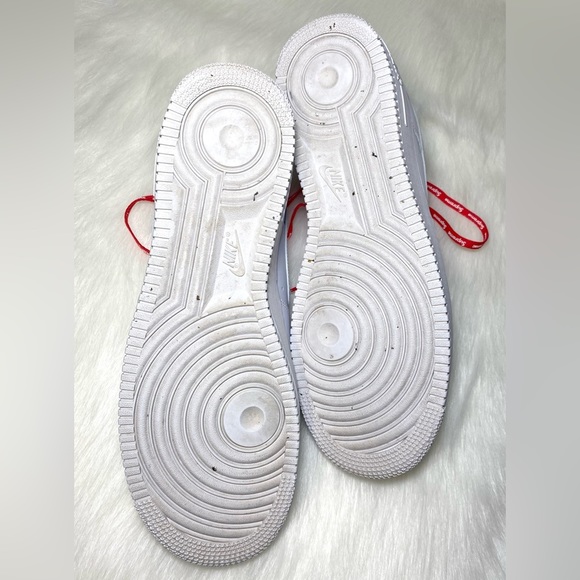 Supreme Nike Air Force 1 Sneakers Low Mini Box Logo White - Picture 10 of 10